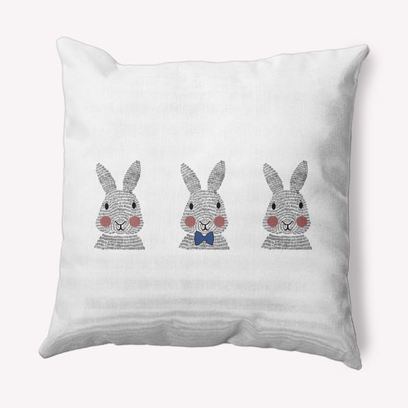 Simply Daisy 20" x 20" Easter Polyester Throw Pillow