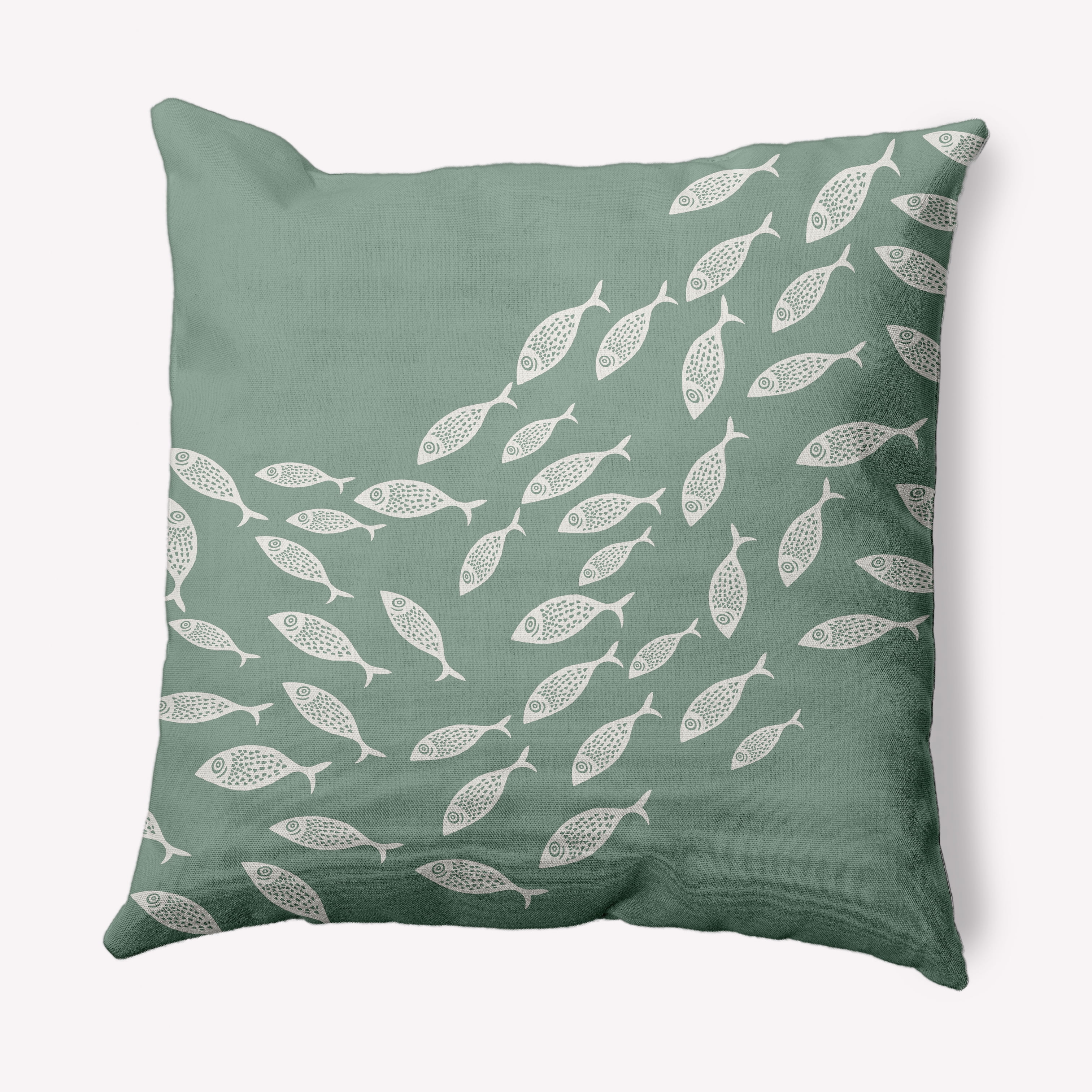 Simply Daisy 20" x 20" Escuela Nautical Indoor/Outdoor Throw Pillow