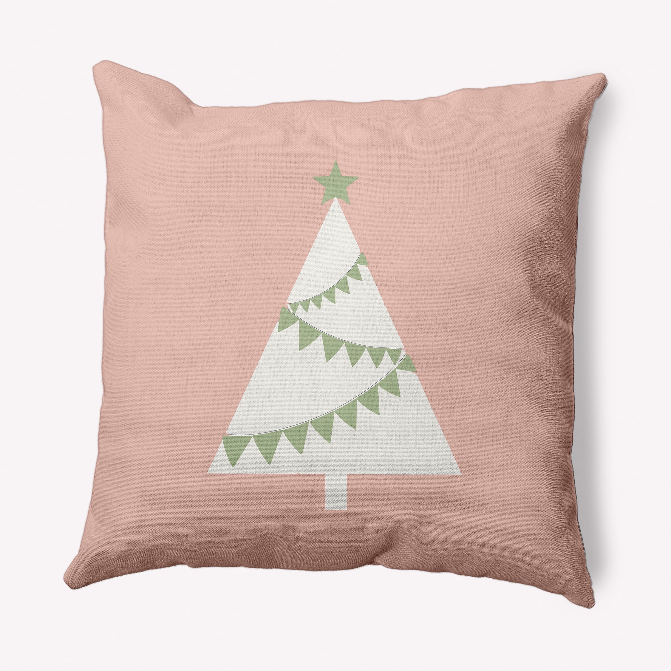 Simply Daisy 20" x 20" Garland Tree Outdoor Throw Pillow