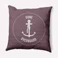 thumbnail image 1 of Simply Daisy 20" x 20" Gone Forever Overboard Nautical Decorative Indoor Pillow, 1 of 3