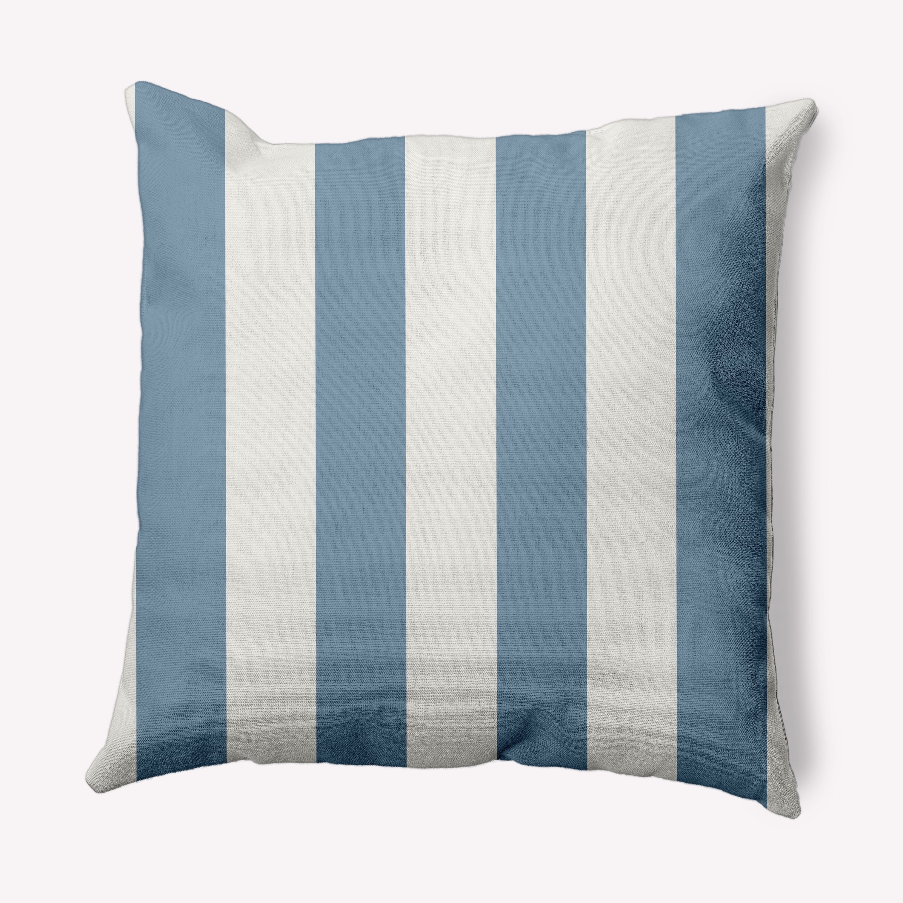Simply Daisy 20" x 20" Graduated Stripe Nautical Decorative Indoor Pillow