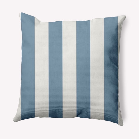 Simply Daisy 20" x 20" Graduated Stripe Nautical Decorative Indoor Pillow