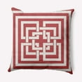 thumbnail image 1 of Simply Daisy 20" x 20" Greek New Key Nautical Decorative Indoor Pillow, 1 of 3
