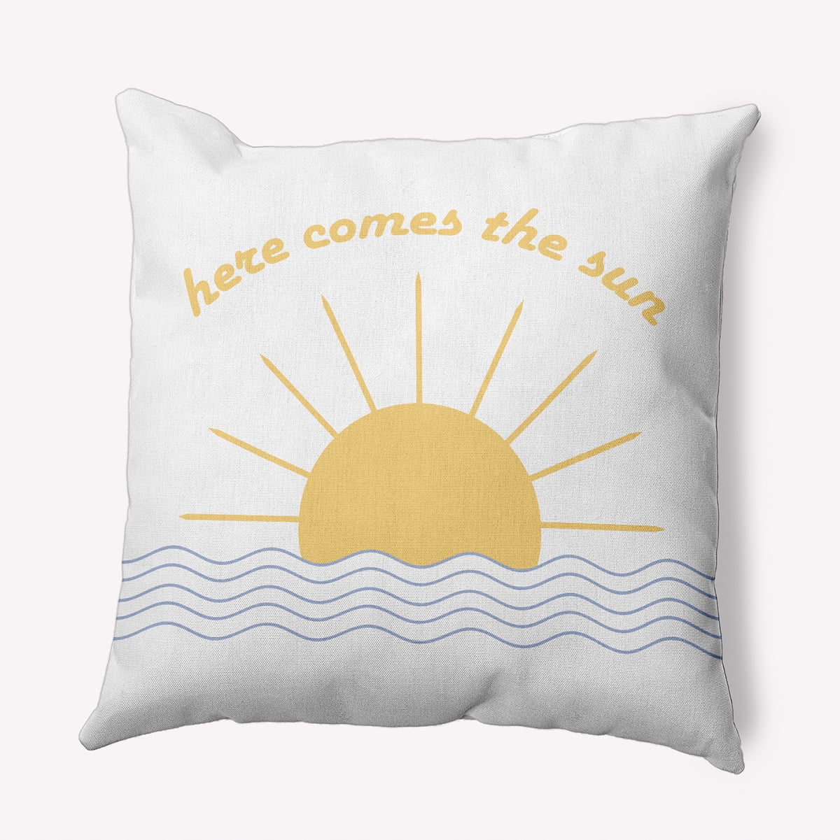 Simply Daisy 20" x 20" Here Comes The Sun Decorative Throw Pillow, Peri (1 count)