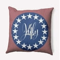 thumbnail image 1 of Simply Daisy 20" x 20" July Four Decorative Throw Pillow, Nautical Navy (1 count), 1 of 3