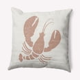 thumbnail image 1 of Simply Daisy 20" x 20" Lobster Nautical Decorative Indoor Pillow, 1 of 3