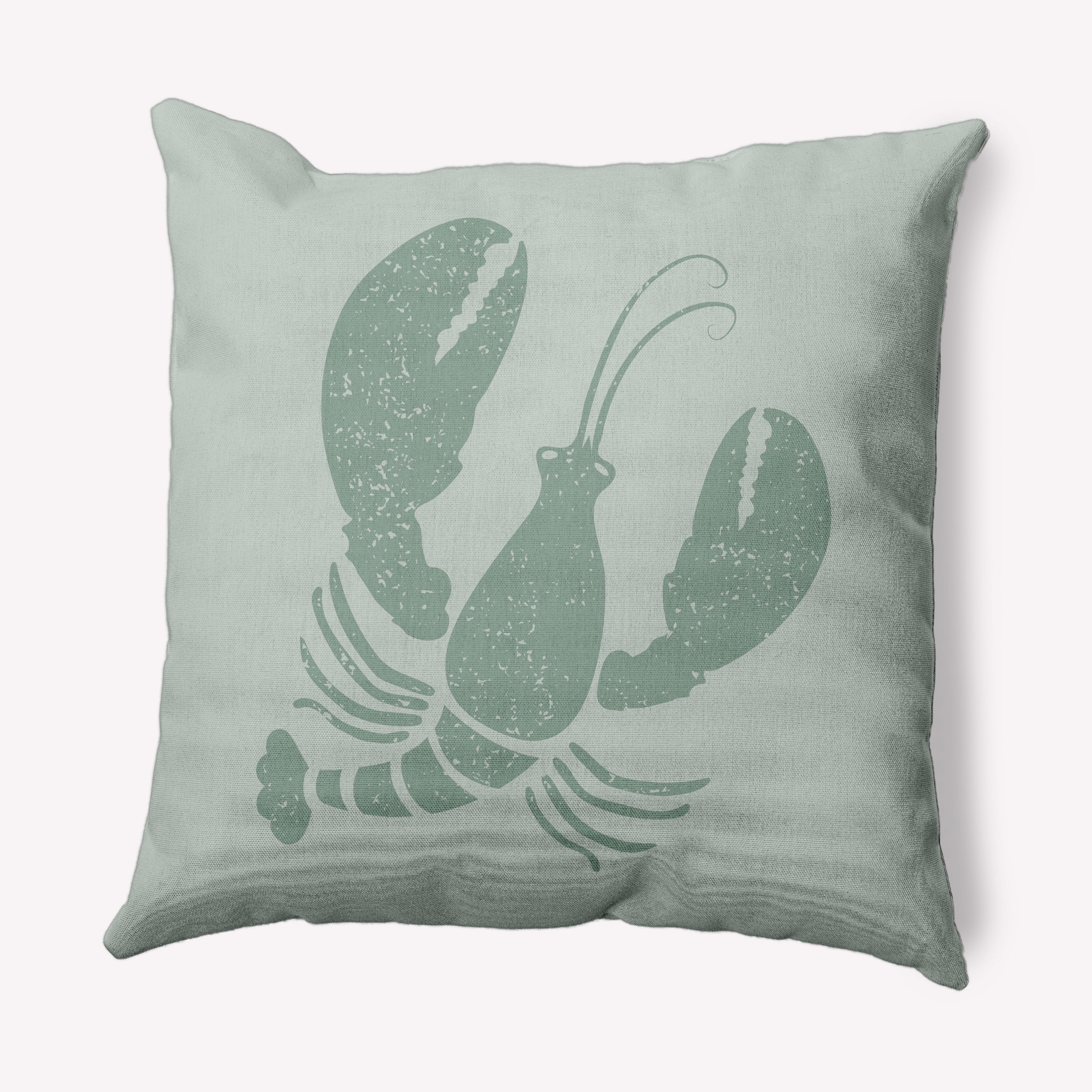 Simply Daisy 20" x 20" Lobster Nautical Decorative Indoor Pillow