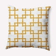 thumbnail image 1 of Simply Daisy 20" x 20" Mid-Century Yellow Polyester Throw Pillow, 1 of 2