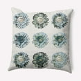 thumbnail image 1 of Simply Daisy 20" x 20" Modern, Contemporary Green Polyester Throw Pillow, 1 of 3