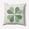 thumbnail image 1 of Simply Daisy 20" x 20" Modern, Contemporary St. Patrick's Day Polyester Throw Pillow, 1 of 4