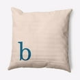 thumbnail image 1 of Simply Daisy 20" x 20" Modern Monogram Decorative Throw Pillow, Autumn Blue, 1 of 3