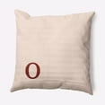 thumbnail image 1 of Simply Daisy 20" x 20" Modern Monogram Decorative Throw Pillow, Maple Red, 1 of 3