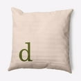 thumbnail image 1 of Simply Daisy 20" x 20" Modern Monogram Decorative Throw Pillow, Olive, 1 of 3