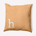 thumbnail image 1 of Simply Daisy 20" x 20" Modern Monogram Decorative Throw Pillow, Pale Gold, 1 of 3