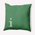 thumbnail image 1 of Simply Daisy 20" x 20" Modern Monogram Decorative Throw Pillow, Sage, 1 of 3