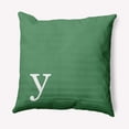 thumbnail image 1 of Simply Daisy 20" x 20" Modern Monogram Decorative Throw Pillow, Sage, 1 of 3