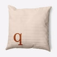 thumbnail image 1 of Simply Daisy 20" x 20" Modern Monogram Decorative Throw Pillow, Sienna, 1 of 3
