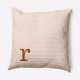 thumbnail image 1 of Simply Daisy 20" x 20" Modern Monogram Decorative Throw Pillow, Sienna, 1 of 3