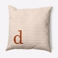 thumbnail image 1 of Simply Daisy 20" x 20" Modern Monogram Decorative Throw Pillow, Sienna, 1 of 3
