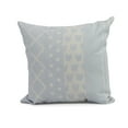 thumbnail image 1 of Simply Daisy, 20" x 20" Pattern Stripe Outdoor Pillow, Light Blue, 1 of 2