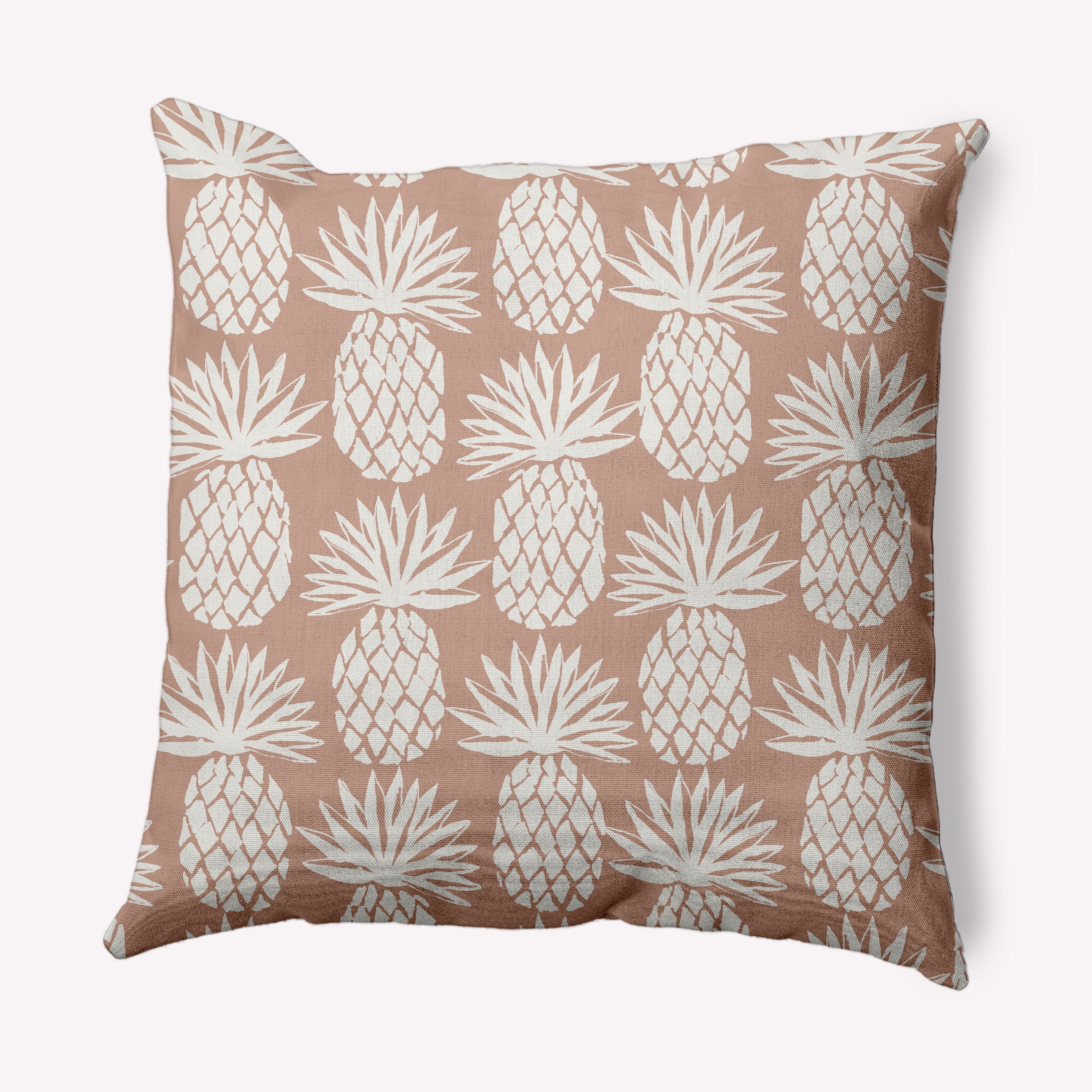 Simply Daisy 20" x 20" Pineapple Pattern Nautical Decorative Indoor Pillow