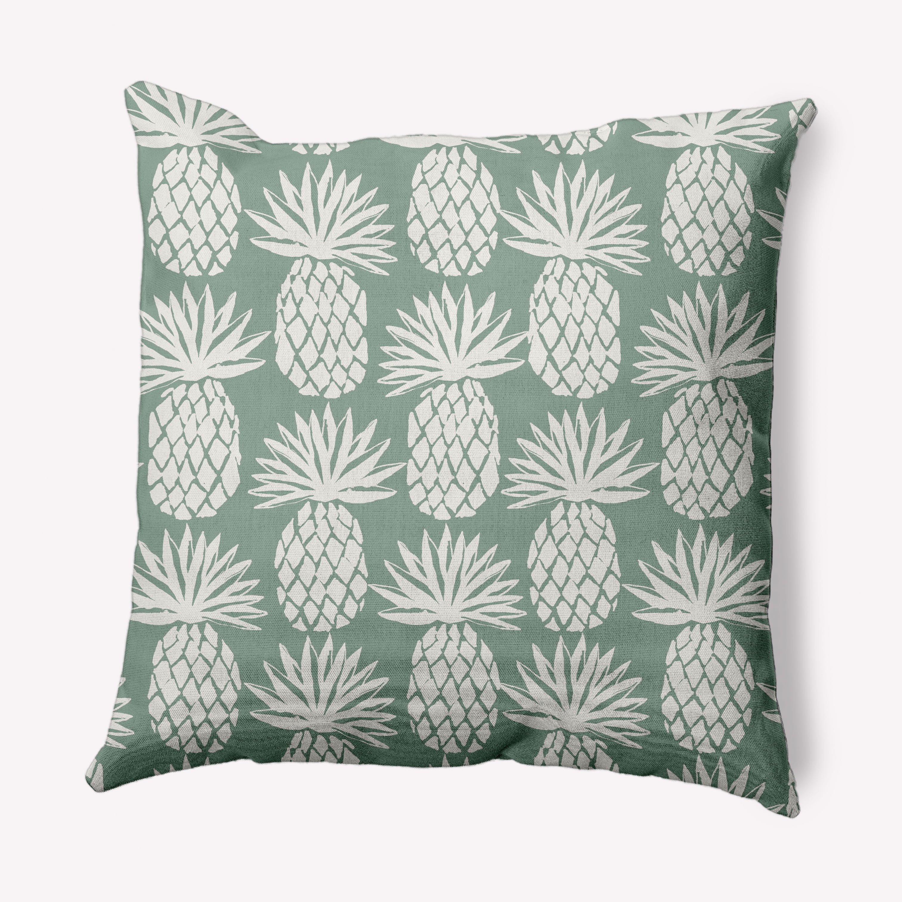 Simply Daisy 20" x 20" Pineapple Pattern Nautical Indoor/Outdoor Throw Pillow