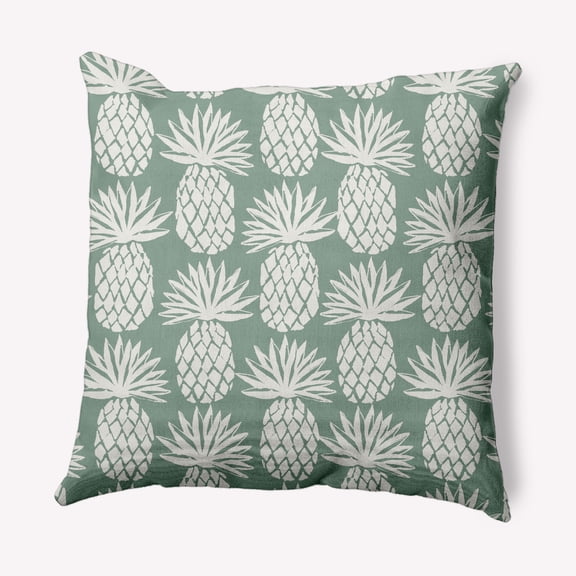 Simply Daisy 20" x 20" Pineapple Pattern Nautical Indoor/Outdoor Throw Pillow