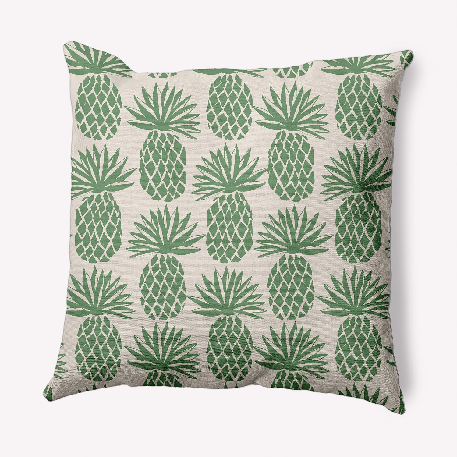 Simply Daisy 20" x 20" Pineapple Stripes Decorative Throw Pillow, Sage
