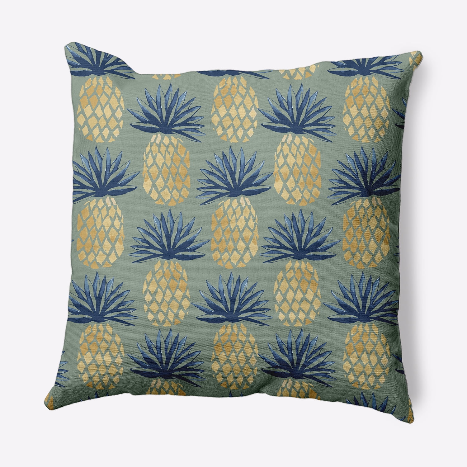 Simply Daisy 20" x 20" Pineapple Stripes Nautical Decorative Indoor Pillow