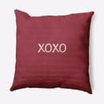 thumbnail image 1 of Simply Daisy 20 inch XOXO Valentines Indoor/Outdoor Throw Pillow, 1 of 4