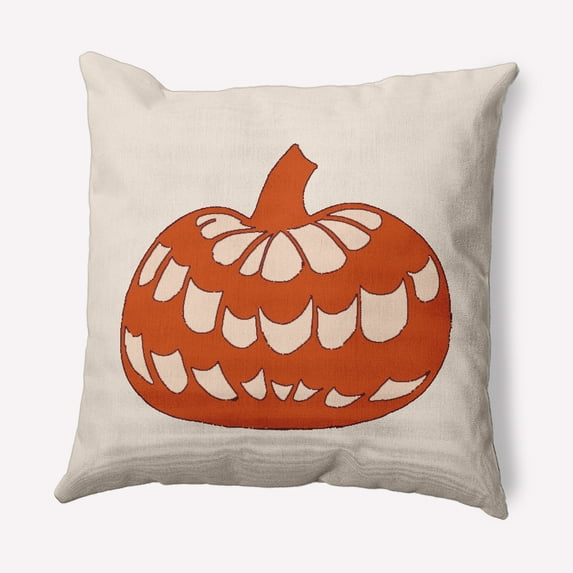 Simply Daisy 20" x 20" Pumpkin Perfection Decorative Throw Pillow, Sienna