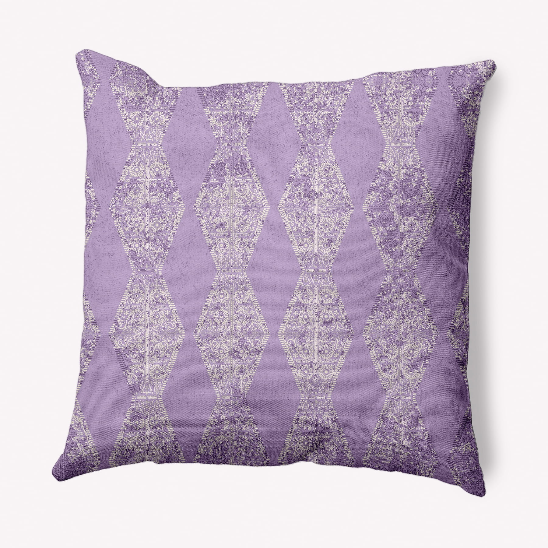 Simply Daisy 20" x 20" Purple Polyester Throw Pillow