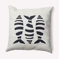 thumbnail image 1 of Simply Daisy 20" x 20" Puzzle Fish Nautical Decorative Indoor Pillow, 1 of 3