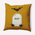 thumbnail image 1 of Simply Daisy 20" x 20" RIP Indoor/Outdoor Polyester Throw Pillow, Autumn Gold, 1 of 3