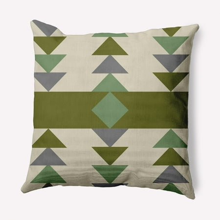 Simply Daisy 20" x 20" Sagebrush Indoor/Outdoor Polyester Throw Pillow, Sage