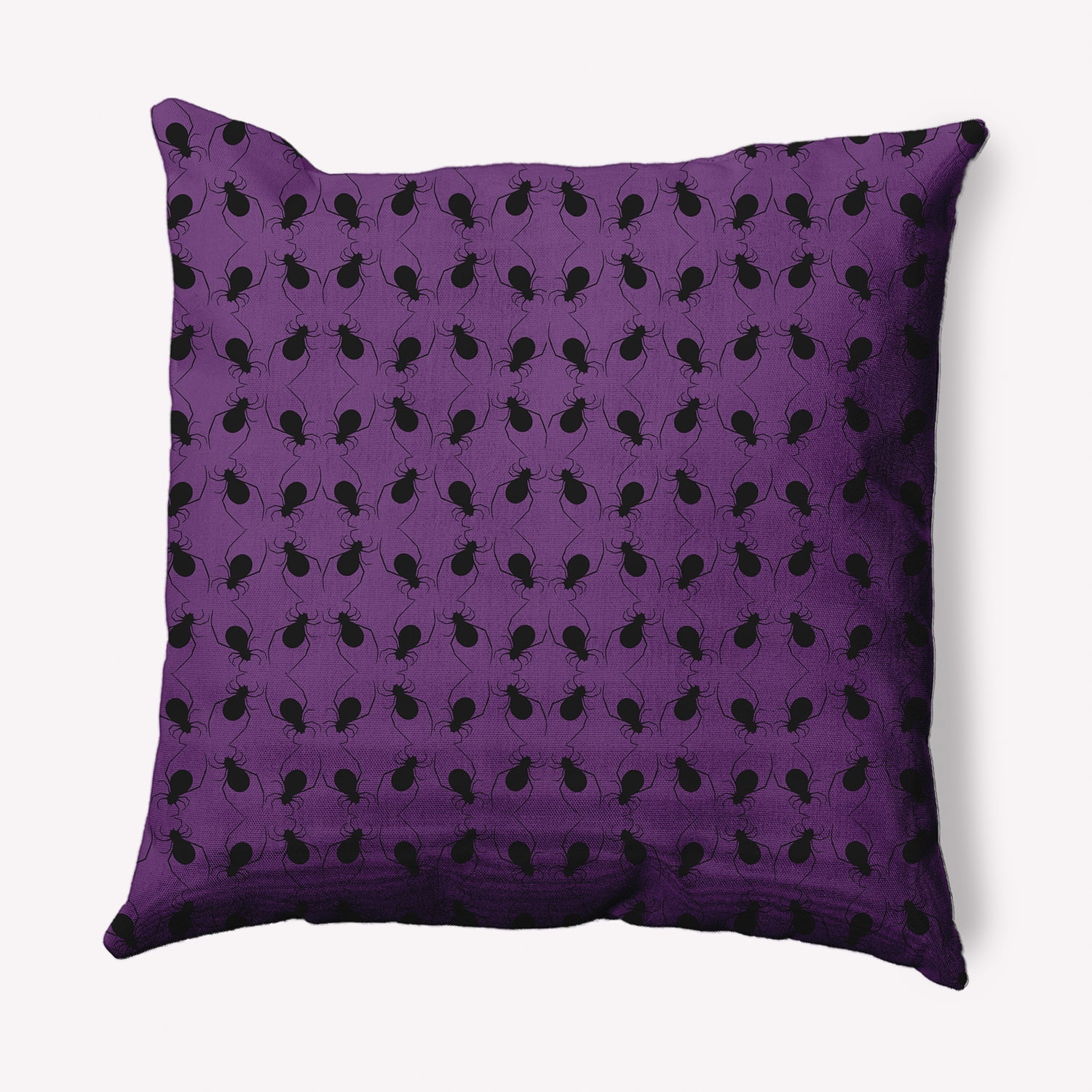 Simply Daisy 20" x 20" Spider Cluster Indoor/Outdoor Polyester Throw Pillow, Amethyst
