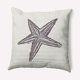 thumbnail image 1 of Simply Daisy 20" x 20" Starfish Nautical Decorative Indoor Pillow, 1 of 3