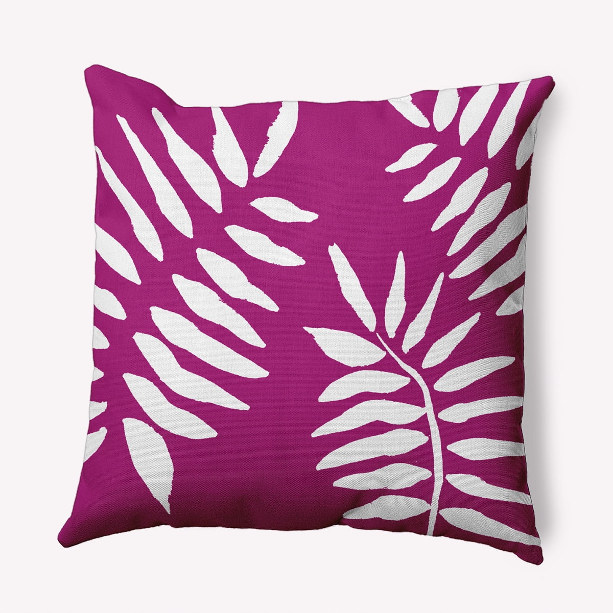 Simply Daisy 20" x 20" Summer Breeze Decorative Throw Pillow, Bright Pink (1 count)