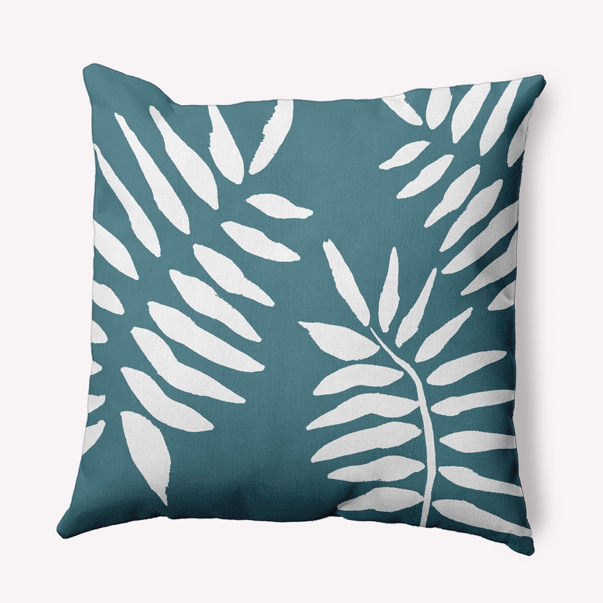 Simply Daisy 20" x 20" Summer Breeze Indoor/Outdoor Throw Pillow, Mineral Blue (1 count)