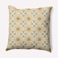 thumbnail image 1 of Simply Daisy 20" x 20" Sun Tile Indoor/Outdoor Polyester Throw Pillow, Autumn Gold, 1 of 3