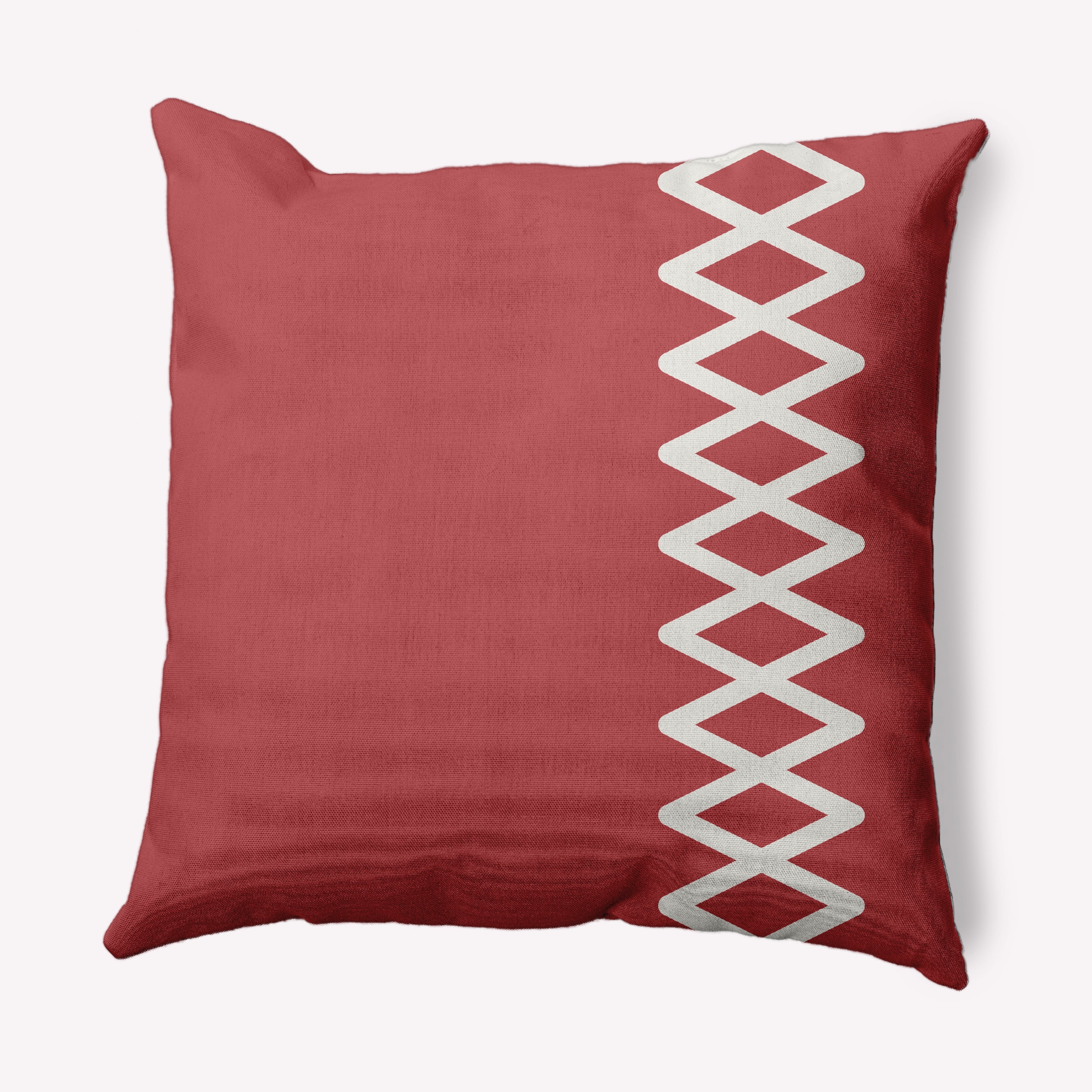 Simply Daisy 20" x 20" Zipper Stripe Nautical Indoor/Outdoor Throw Pillow