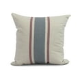thumbnail image 1 of Simply Daisy, 20 x 20 inch,Grain Sack Decorative Pillow,Rust, 1 of 2