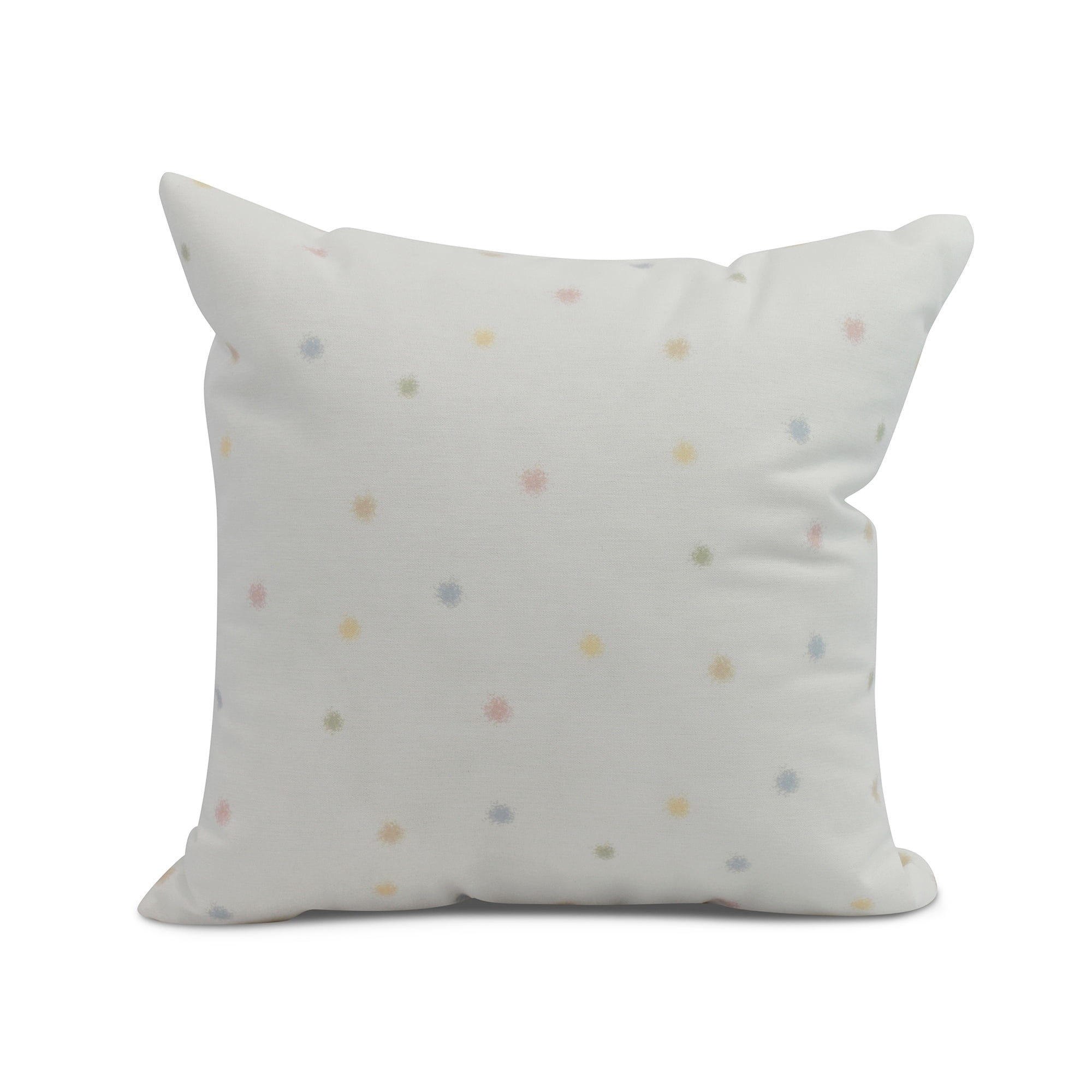 Simply Daisy, 20 x 20 inch,Veggie Dots Decorative Pillow,Pale Pink