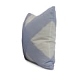 thumbnail image 1 of Simply Daisy, 20 x 20 inch, X Marks the Spot, Geometric Print Pillow, Blue, 1 of 2
