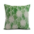 thumbnail image 1 of Simply Daisy, 20 x 20 inch, Zircoland , Geometric Print Pillow, Green, 1 of 2