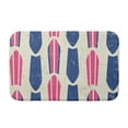 thumbnail image 1 of Simply Daisy 24" x 17" Plush Microfiber Pink Dean Bath Mat, 1 of 3