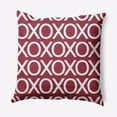 thumbnail image 1 of Simply Daisy 26 inch Hugs and Kisses Valentines Decorative Throw Pillow, 1 of 2