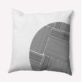 thumbnail image 1 of Simply Daisy 26-inch Square Big Circle Polyester Indoor Pillow, Raven Black Qty 1, 1 of 4