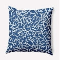thumbnail image 1 of Simply Daisy 26-inch Square Seaweed Polyester Indoor Pillow, Nautical Navy Qty 1, 1 of 4