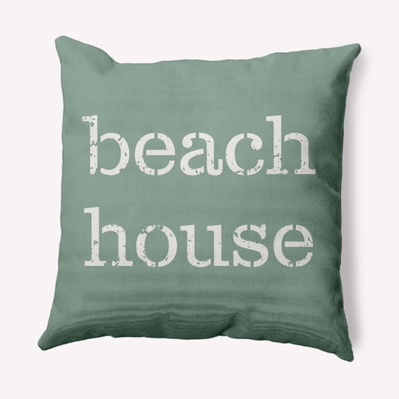 Simply Daisy 26" x 26" Beach House Nautical Decorative Indoor Pillow
